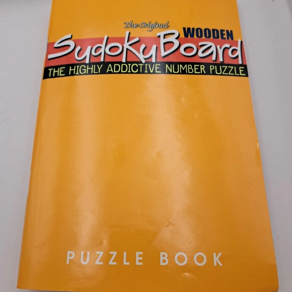 Original Wooden Sudoku Board Game The Highly Logical Number Puzzle Game Complete